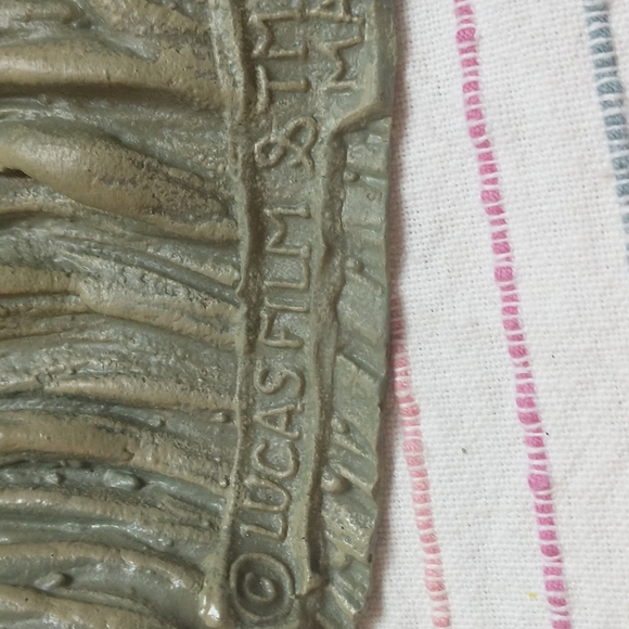 Vintage Lucasfilm Star Wars YODA Rubber Latex Halloween Mask Costume Made Mexico - Picture 7 of 11